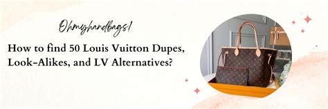 louis vuitton best knock offs|How to find 50 Louis Vuitton Dupes, Look.